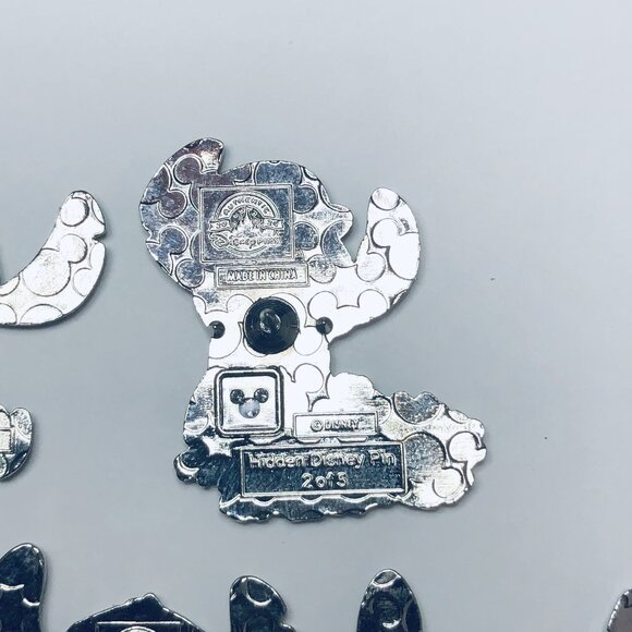 2024 Hidden Disney Stitch Holidays Complete Set Of 5 Pins - Picture 9 of 12